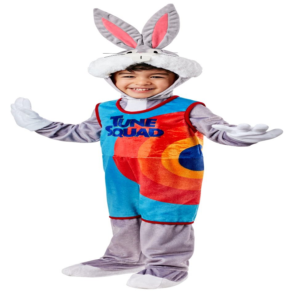 Rubies Looney Tunes Space Jam: Bugs Bunny Costume for Toddlers, Unisex Toddler