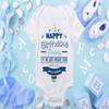 Happy Birthday Daddy, Happy Birthday Shirt, Happy Birthday Dad Bodysuit, Husband Birthday Gift, Dad Birthday Gift for Daddy, Funny Dad Gift (12(Bodysuit)) White view 2