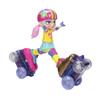 Rock N Rollerskate Doll Rainbow Riley Light Up Remote Control Rollerskating Doll - Plays Music and Skates!, 10" H view 4