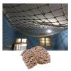 Hemp Rope Net Decor Balcony Safety Net Child Climbing Net Heavy Duty Rope Ladder Trucks Cargo Net Stair Railing Fall Protection Playground Swing Grid 10cm (Size : 1 * 5m(3 * 16ft)) view 1