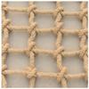 Hemp Rope Net Decor Balcony Safety Net Child Climbing Net Heavy Duty Rope Ladder Trucks Cargo Net Stair Railing Fall Protection Playground Swing Grid 10cm (Size : 1 * 5m(3 * 16ft)) view 4