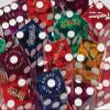 Authentic Las Vegas & Nevada Casino Table-Played Craps Dice - (8) Randomly Bundled Pairs view 1