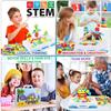 Parhlen Educational Toys Building Blocks, 244 Pieces Electric Screwdriver DIY Building Toys for Boys and Girls, Educational Construction Building kit for Kids Ages 4 5 6 7 8 9 10 Year Old view 3