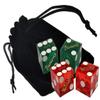 Authentic Las Vegas & Nevada Casino Table-Played Craps Dice - (10) Randomly Bundled Pairs view 2