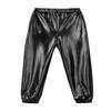 YEAHDOR Kids Girls Boys Sequins Hip Hop Jazz Dance Costumes Street Dance Pants Competition Trousers Metallic Black 5-6 view 3