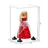 Better Display Cases Acrylic Versatile Display Case with Clear Case, Black Risers and Clear Base - 8" x 6" x 14" (A092/V18) view 2