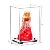 Better Display Cases Acrylic Versatile Display Case with Clear Case, Black Risers and White Base - 8" x 6" x 14" (A092/V18) view 2