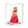 Better Display Cases Acrylic Versatile Display Case with Clear Case, Pink Risers and White Base - 8" x 6" x 14" (A092/V18) view 2