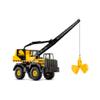 Tonka Steel Classics Mighty Crane - Made with Steel & Sturdy Plastic, Yellow Toy Construction Truck, Boys and Girls, Kids, Toddlers, Ages 3+ view 1