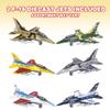 ArtCreativity Diecast F-16 Jets with Pullback Mechanism, Set of 2, 7.5 inches Diecast Metal Jet Plane Fighter Toys for Boys, Air Force Military Cake Decorations, Party Favors, Goodie Bag Fillers view 2