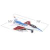 ArtCreativity Diecast F-16 Jets with Pullback Mechanism, Set of 2, 7.5 inches Diecast Metal Jet Plane Fighter Toys for Boys, Air Force Military Cake Decorations, Party Favors, Goodie Bag Fillers view 3
