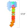 ArtCreativity Light Up Pixel Axe Toy, 1PC, LED Ax for Kids with 3 Flashing Modes, Cool Halloween Costume Accessory, Batteries Included, Best Birthday for Gamers, 17.5 Inches view 3