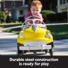 Kid Trax Street Rod Pedal Car, Indoor/Outdoor Toys for Toddlers Ages 35, Classic Design Ride On Car, Kid Cars to Drive, Ride On Toy, Toddler Boy Toys, Durable Steel Cars for Kids, Max Weight of 60lbs view 4