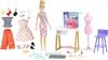 Barbie Fashion Designer Doll & 25+ Accessories, Studio Playset Includes Toy Furniture, Sewing Machine & Mannequin, Blonde Doll view 1