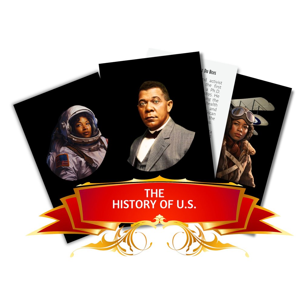 African American (Black) History Flashcards on Notable Icons in Arts & Culture, STEM, Activism, Sports & More (African American (Black) History, 1, Case Pack)
