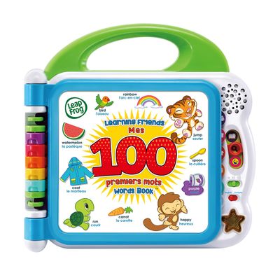 LeapFrog Learning Friends 100 Words Book (Bilingual English-French) (Frustration Free Packaging)
