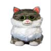 Feisty Pets Plush Fat Cat Lazy Lani view 3