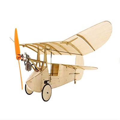 Dancing Wings Hobby Micro 3CH 358mm Balsa Laser Cut Newton Electric Plane to Build for Adults (K0705-145)