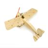 Dancing Wings Hobby Balsa Wood Airplane Kit Micro 3CH 378mm Fokker E for Adults (K0805-146) view 3