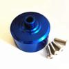 Aluminum Front/Rear Differential Case Blue for Arrma 1/8 6S Talion/KRATON/Typhon/SENTON AR310433 view 2