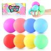 Slow Rising Stress Balls 8 Pack, Dough Fidget Toys for Anxiety Relief, Pull Stretch Squishy Toys for Kids Adults, Classroom Prize Box Party Favors, Gifts & Easter Basket Stuffers view 1