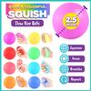 Slow Rising Stress Balls 8 Pack, Dough Fidget Toys for Anxiety Relief, Pull Stretch Squishy Toys for Kids Adults, Classroom Prize Box Party Favors, Gifts & Easter Basket Stuffers view 4