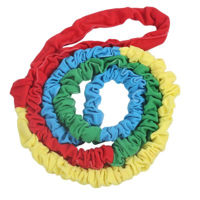 Stretchy Band, Colorful Elastic Cooperative Stretchy Band for Group Activities Special Needs 12 Feet