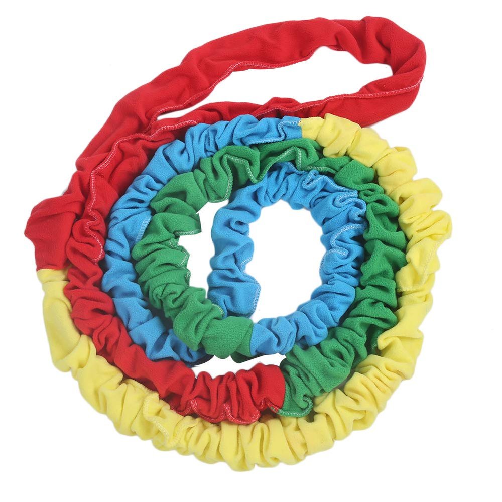 Stretchy Band, Colorful Elastic Cooperative Stretchy Band for Group Activities Special Needs 12 Feet