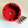 Aluminum Front or Rear Differential Case Red for Arrma 1/8 6S Talion Kraton Typhone Senton AR310433 view 1
