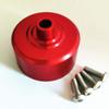 Aluminum Front or Rear Differential Case Red for Arrma 1/8 6S Talion Kraton Typhone Senton AR310433 view 2