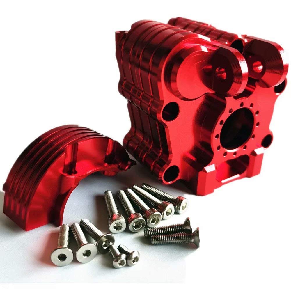 Aluminum Center Gearbox Case Red for Arrma 1/5 8S Kraton Outcast ARA310930