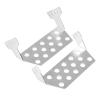 Alomejor Chassis Armor 5 Pcs Stainless Steel Front Bumper Lower + Shaft + Installation Skid Plate view 1