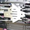 Alomejor Chassis Armor 5 Pcs Stainless Steel Front Bumper Lower + Shaft + Installation Skid Plate view 3