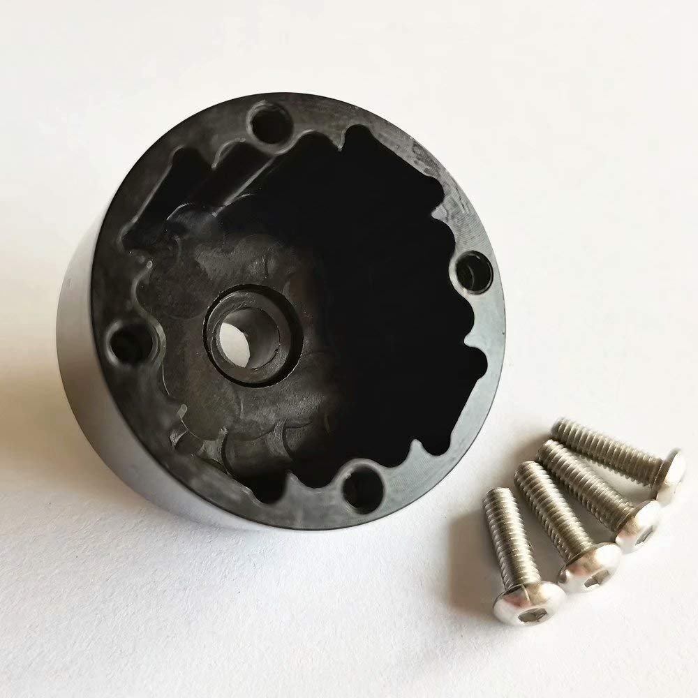 Aluminum Front/Rear Differential Case Black for Arrma 1/8 6S Talion/KRATON/Typhon/SENTON AR310433