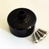 Aluminum Front/Rear Differential Case Black for Arrma 1/8 6S Talion/KRATON/Typhon/SENTON AR310433 view 2