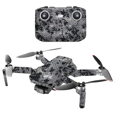 MightySkins Carbon Fiber Compatible with DJI Mini 2 Portable Drone - Viper Urban | Protective, Durable Textured Carbon Fiber Finish | Easy to Apply and Change Styles | Made in The USA