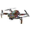MightySkins Carbon Fiber Compatible with DJI Mini 2 Portable Drone - Acid Trippy | Protective, Durable Textured Carbon Fiber Finish | Easy to Apply and Change Styles | Made in The USA view 2