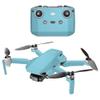 MightySkins Carbon Fiber Compatible with DJI Mini 2 Portable Drone - Solid Baby Blue | Protective, Durable Textured Carbon Fiber Finish | Easy to Apply | Made in The USA view 1