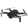 MightySkins Compatible with DJI Mini 2 Portable Drone - Black Argyle | Protective, Durable, and Unique Vinyl Decal wrap Cover | Easy to Apply, Remove, and Change Styles | Made in The USA view 2