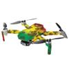 MightySkins Carbon Fiber Compatible with DJI Mini 2 Portable Drone - Rasta Lion | Protective, Durable Textured Carbon Fiber Finish | Easy to Apply and Change Styles | Made in The USA view 2