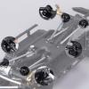 Hobbypark Aluminum Lower Link Mount Set for Axle Compatible with Redcat Gen8 Upgrades, Replacement of RER11337 RER11414 (Black) view 4