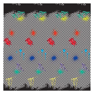 Amscan Skater Party Room Roll - 48" x 8' | Multi-color | Pack of 2