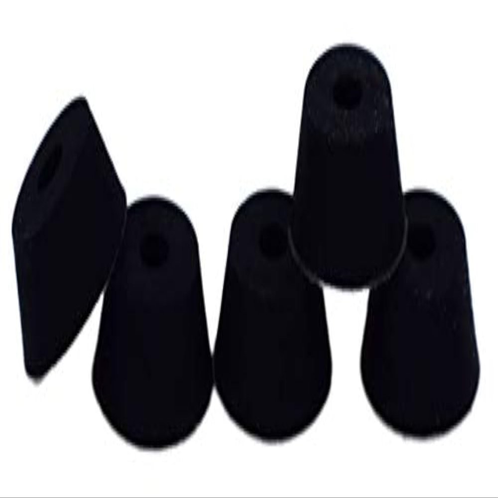 Teak Tuning Bubble Bushings Pro Duro Series in Black - Loose (61A) - Custom Molded Fingerboard Tuning