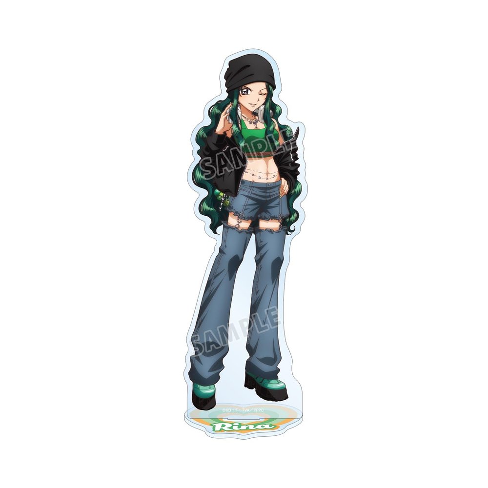Anime Pitchi Pitch, Illustrated by Rina Hoin Y2K Fashion Version Big Acrylic Stand