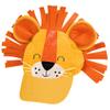 amscan Lion Head Birthday Party Hat - 10" x 6" | Yellow | 1 Pc. view 1