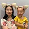 CHEU Puppy dog ears headband costume (brown) view 2