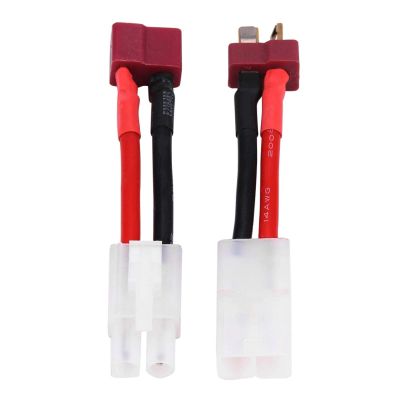 Adapter Cable T Plug Female/Male to Male/Female 14 AWG Wire RC Accessory
