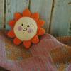 Pebble 200-029S Friendly Sun Rattle, 5-inch Diameter view 2