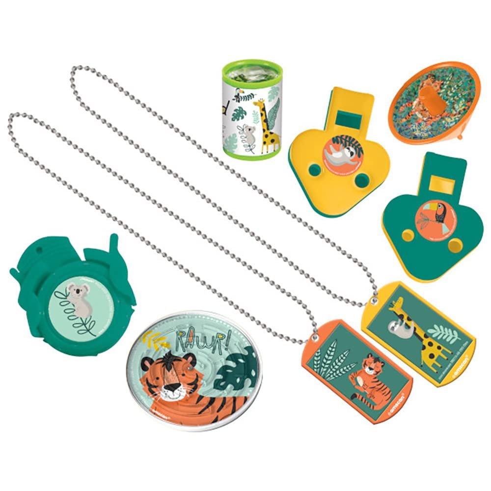 Animated Animals Birthday Mega Mix Value Pack Favor - 11.5" x 8" | Assorted Design | Pack of 48
