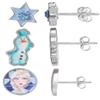 Disney Frozen Earring Trio Set SH00602RL.PH, One Size, Metal, No Gemstone view 2